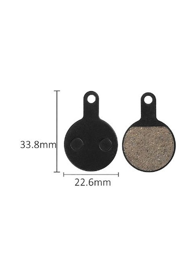 Dt Bisiklet Disk Fren Balatası Kartlı Dsc-616 Siyah