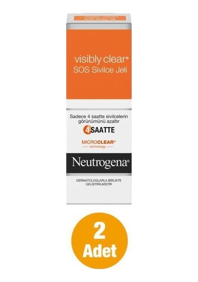 Visibly Clear Sivilce Karşıtı Sos Hızlı Etkili Akne Jeli 15 Ml X2