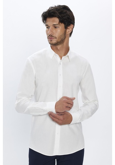 Tudors Erkek Modern Fit Dar Kesim Pamuk Armürlü Premium Beyaz Gömlek-32071-beyaz Beyaz Tudors Erkek Modern Fit Dar Kesim Pamuk Armürlü Premium Beyaz Gömlek-32071-beyaz Beyaz
