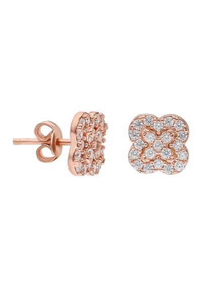 Glorria Gümüş Yonca Küpe N11.31283