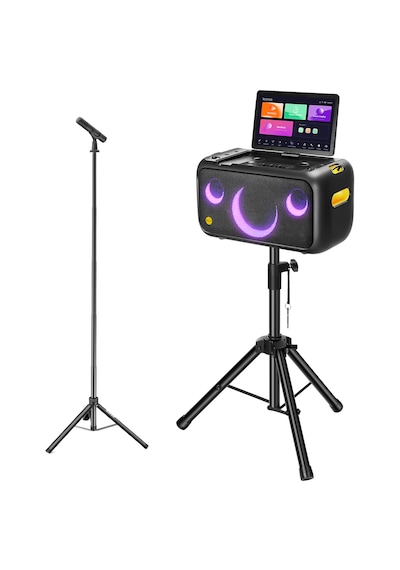 Ikarao Break X1 Partybox Hoparlör Karaoke Set + Mikrofon Stand