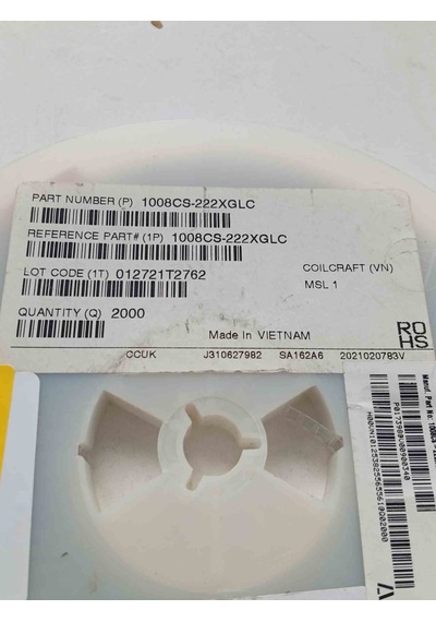1008cs222xglc 2.2uh 1008 Coılcraft Smd Bobin 36 Adet