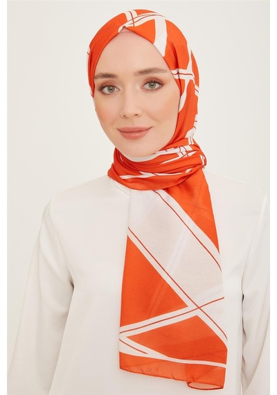 Armine Trend Şal 10003 19 02 Turuncu