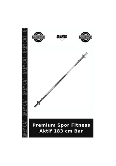 Premium Spor Fitness Aktif 183 Cm Bar