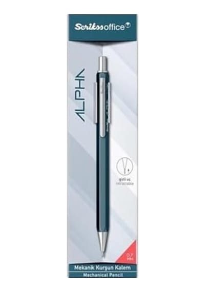 Office Alpha Versatil 0.7 Mm Mavi, Şeffaf Amb. -