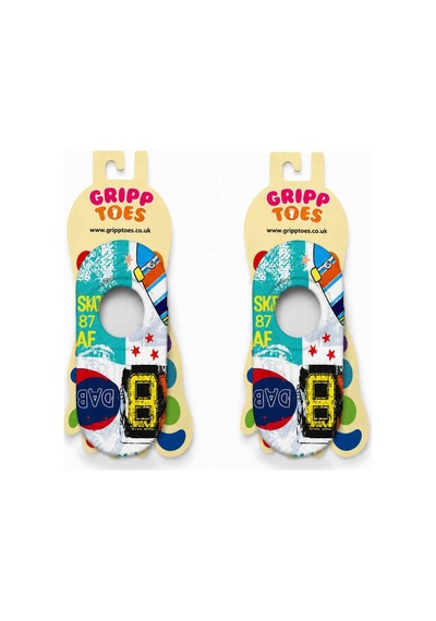 Gripptoes Kaymaz Damla Tabanlı Deniz&havuz Çorabı U1 Çok Renkli