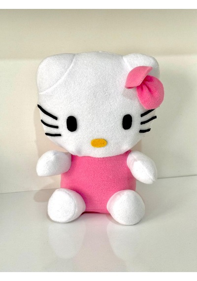 Joytoytr Hello Tatlı Kıyafetli Tatlı Peluş Oyuncak 30cm Pembe