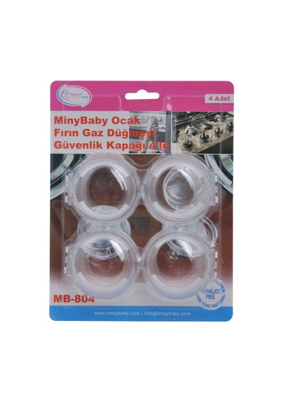 Miny Baby Ocak-Gaz Düğmesi Kapaği-4 Adet