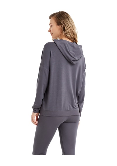 Blackspade Kadın Sweatshirt 51640 - Antrasit