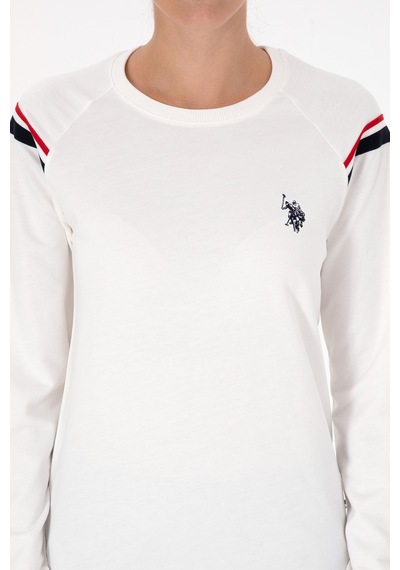 U.s. Polo Assn. Kadın Ekru Pijama Takım 50318818-vr019 Ecru