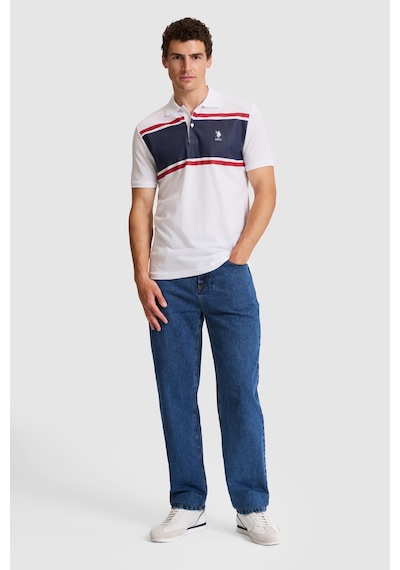 U.S. Polo Assn. U.s. Polo Assn. Erkek Beyaz Tişört 50326938-vr013