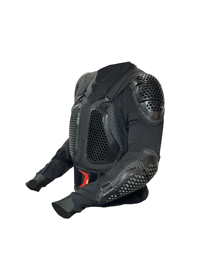 Forte Gt Body Armor Motosiklet Vücut Koruma Zırhı Full Koruma Siyah