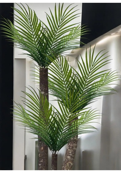 Rüzgar Yapay Çiçekçilik 130 Cm Areka Palmiyesi Yeşil