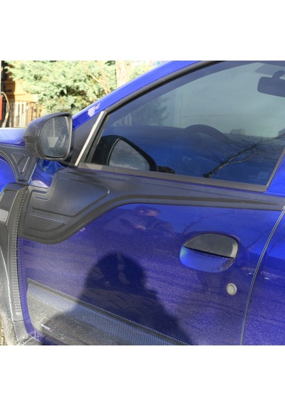 Dacia Duster Yarasa Dodik Uv Katkılı Abs Mat Siyah 4 Parça 2018-