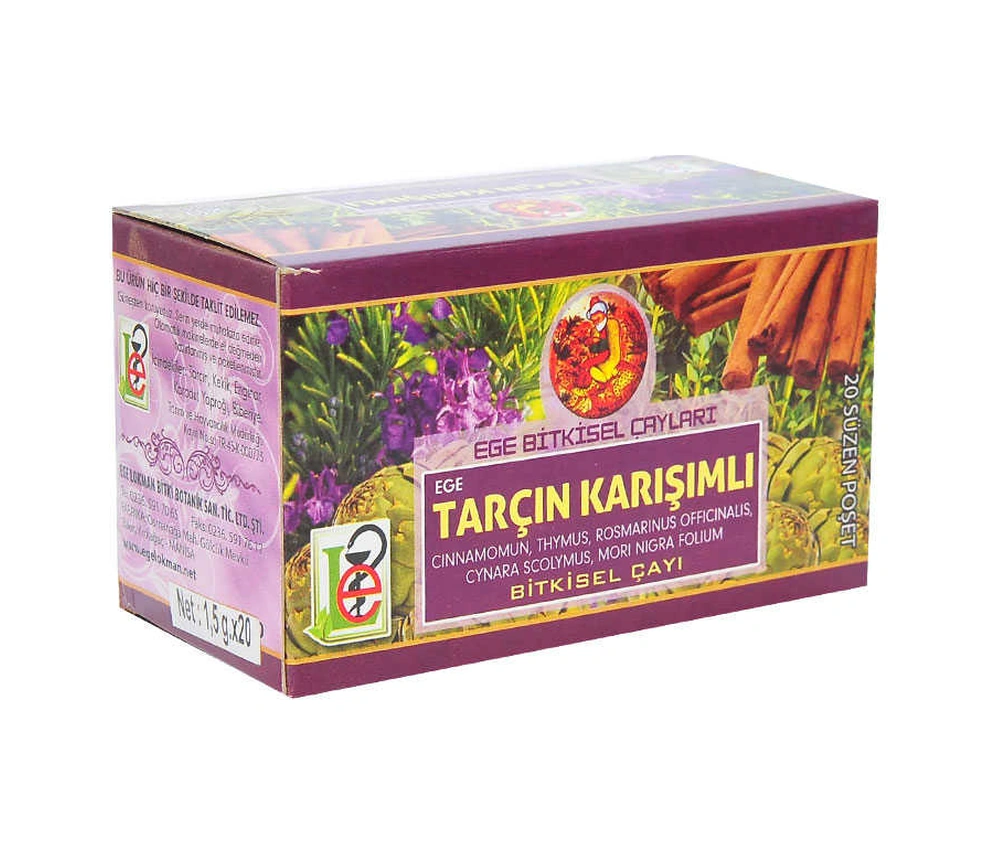 Tarçın Karışımlı Bitkisel Çay 20 Süzen Poşet - Elwm-331831