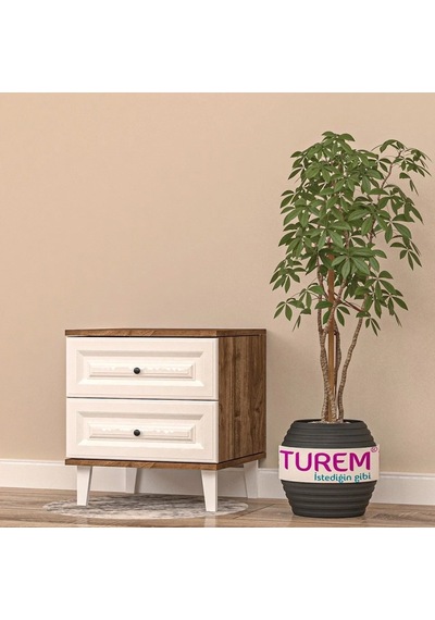 Wood Komodin Mdf Antrasit Wood Komodin Mdf Antrasit