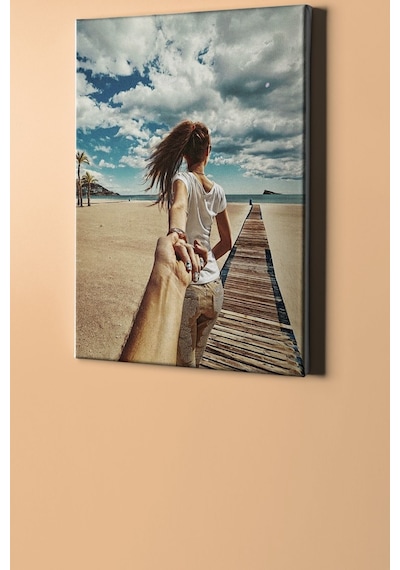 Webstyle Sayılarla Boyama Seti Kasnaklı Beni Takip Et 40 X 50 Cm