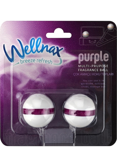 Wellnax Çok Amaçlı Koku Topları Purple