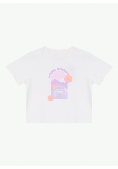 Jeep Ekru Pamuk Karışımlı T-shirt J6sg-tst7877