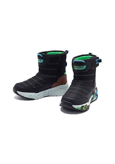Skechers Megacraft 3.0 Çocuk Günlük Bot 402184l-bkbr Siyah Renkli