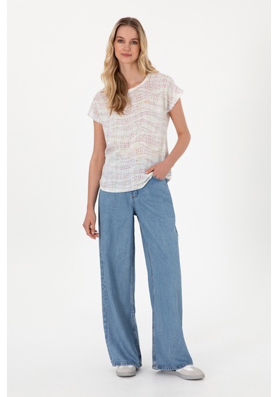U.s. Polo Assn. Kadın T-shirt 2104336 Lila