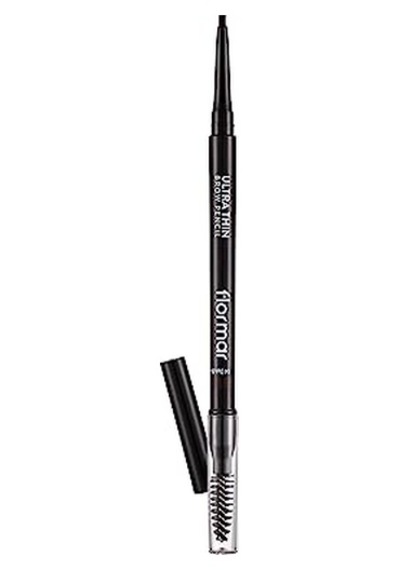 Flormar Kaş Kalemi & Fırçası - Ultra Thin Brow Pencil - 004 Dark Brown - 8690604572137 00