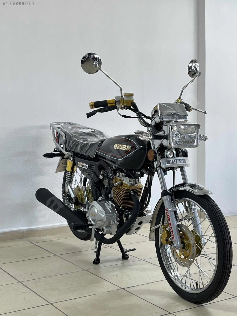 Kuba Çita 50-RX Motosiklet Siyah Gold