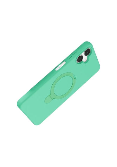 Samsung Galaxy A06 Uyumlu Regal Magsafe Standlı Kapak - Yeşil