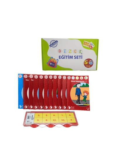 Dizge 5 - 6 Yaş Görsel Algı Ve İşitsel Dikkat Geliştirme Seti