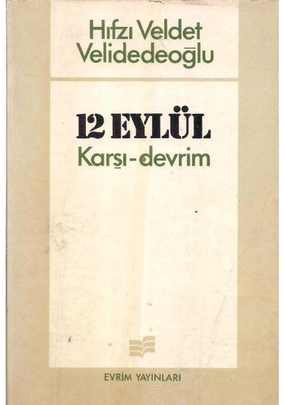 12 Eylül Karşı Devrim - Hıfzı Veldet Velidedeoğlu (2.El ) 509898963
