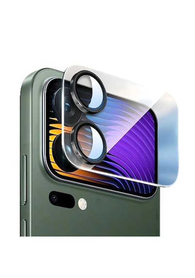Forzacase Xiaomi 17 Pro Max İle Uyumlu Kamera Camı Lens Koruyucu Halka Seti - Fc381 Siyah