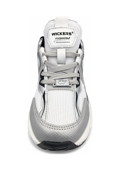 Wickers Kadın Sneaker Beyaz - Gri