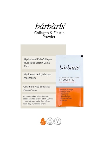 Barbaris Collagen Elastin Powder 285 Gr 30 Şase