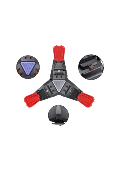 Ps4 Joystick Şarj Istasyonu Üçlü Göstergeli Playstation 4 Uyumlu