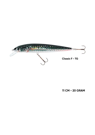 Maket Balık - Rapala - Jaxon Classic F - Tg - 11 Cm 20 Gr