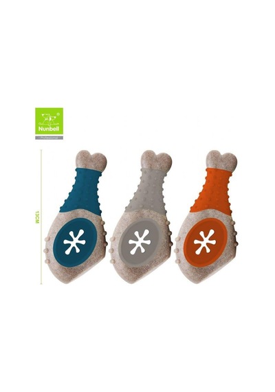 Nunbell Kuvvetli Çiğneyen Köpekler İçin Aromalı Sert But 13 Cm