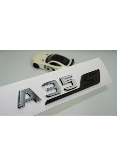 Dk Benz A 35s Bagaj Siyah Krom Abs 3m 3d Yazı Logo