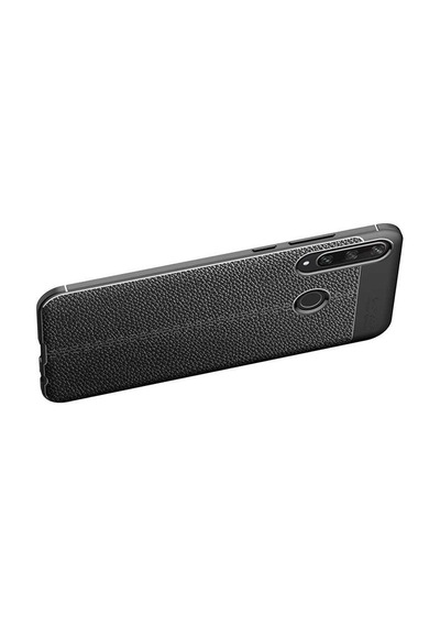 Huawei P40 Lite E Kılıf Zore Niss Silikon Kapak Lacivert