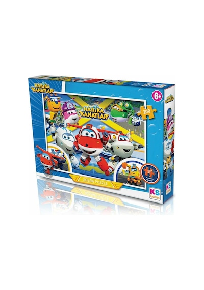 Hk 113 Harika Kanatlar Puzzle 200 Parça -Ks Puzzle