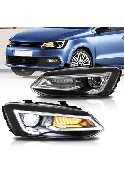 Volksvagen Polo 6r 2010-2011-2012 Audi Dizayn Ledli Ön Far