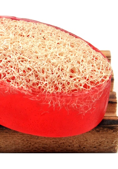 Kabak Lifli El Yapımı Doğal Nar Çekirdeği Yağı Sabunu 120 G