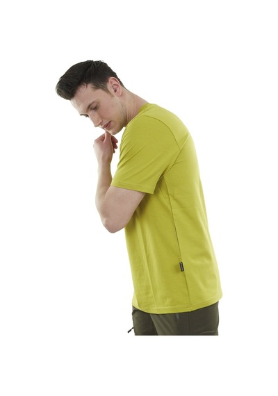 Alpinist Lucid Erkek T-shirt Limon Yeşili 001