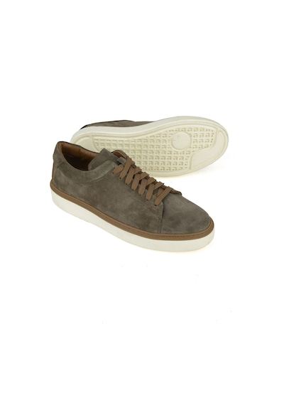 Ziya, Erkek Hakiki Deri Sneaker 1531026zh182 Haki 1531026zh182 610 Haki