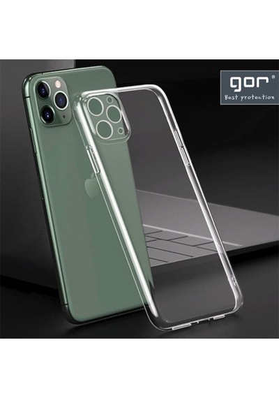 Gor Apple Uyumlu iPhone 12 Pro Max 6.7 Inch Kilif Kamera Korumali Seffaf Sili-Seffaf 471130603