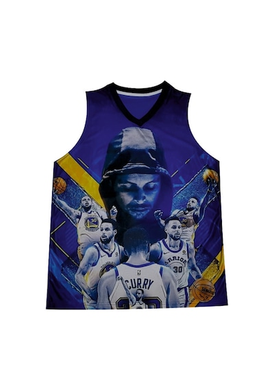 Stephen Curry Basketbol Forma Mavi