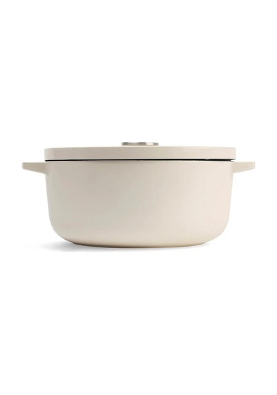 Kitchenaid Cc006059 Döküm Demir Tencere 26 Cm Almond Krem