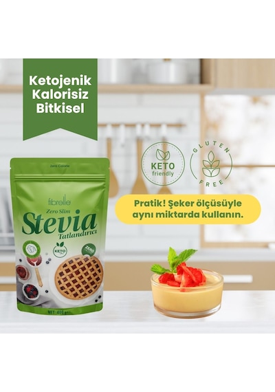 Fibrelle Zero Slim Sweetener 400 g Keto / Ketojenik / Vegan