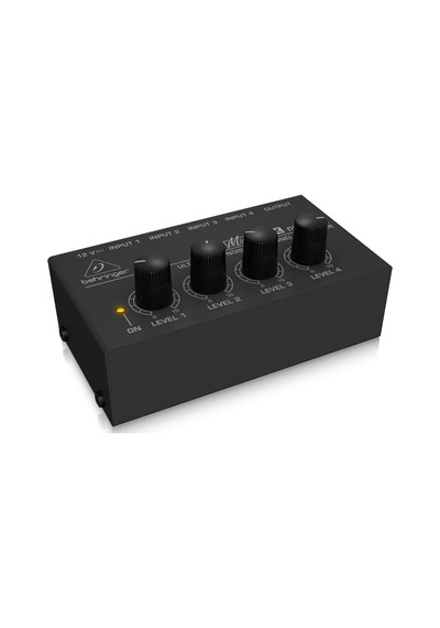 Behringer Mx400 Ultra Low-Noise 4-Channel Line Mixer Behringer Mx400 Ultra Low-Noise 4-Channel Line Mixer