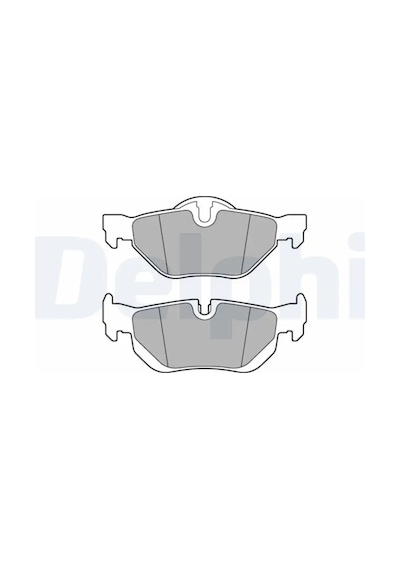 Bmw 316i E90 Arka Fren Balatasi 2006-2012 Delphı Lp3618