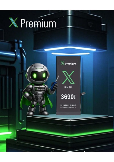 Xpremium Apple Uyumlu iPhone  6 Plus Batarya Pil Süper Yüksek Kapasiteli Güçlendirilmiş 3690 Mah